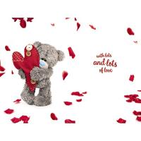 3D Holographic Tatty Teddy Heart Me to You Bear Valentine's Day Card Extra Image 1 Preview